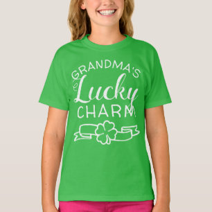 T-shirt VOTRE NOM Charme Lucky de famille mignon