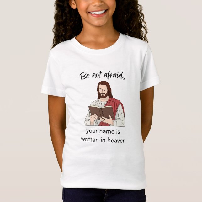 T-Shirt Votre nom est écrit dans le ciel (Devant)