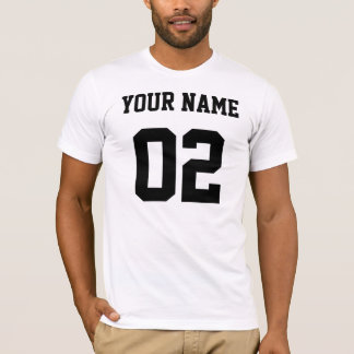 T-shirt Votre nom votre nombre