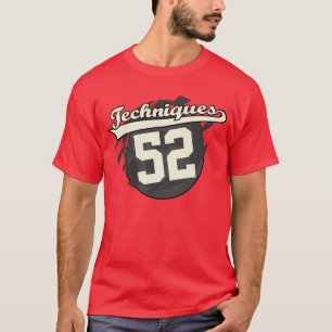 T-shirt VOTRE NUMÉRO Techniques personnalisées