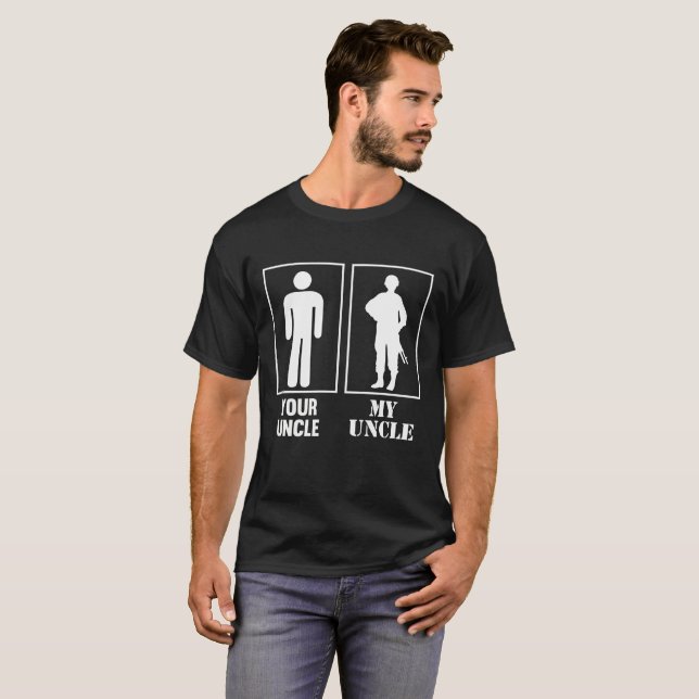 T-shirt Votre oncle My oncle (Devant entier)