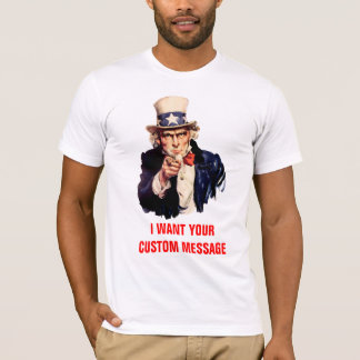 T-shirt Votre Oncle Sam fait sur commande
