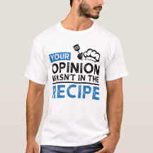 Votre opinion n'était pas dans la recette, citatio