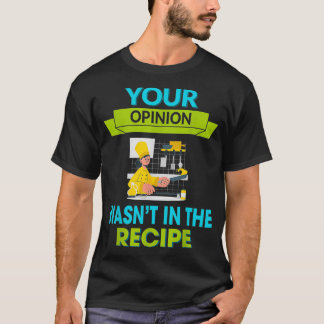 T-shirt Votre opinion n'était pas dans le graphique de l'H