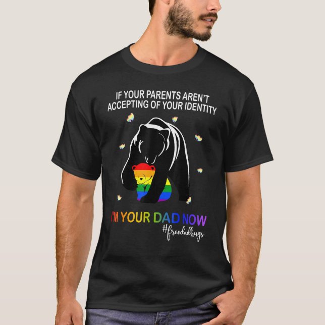 T-shirt Votre Parent Accepte Mon Père Lgbt Maintenant Lgbt (Devant)