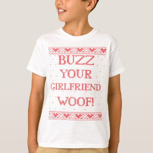 T-shirt Votre Petite Amie Funny Christmas Boys