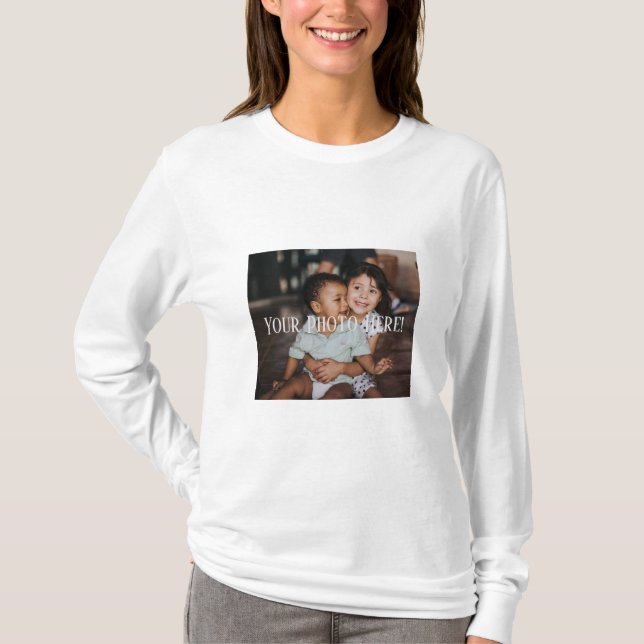 T-shirt Votre photo (Devant)