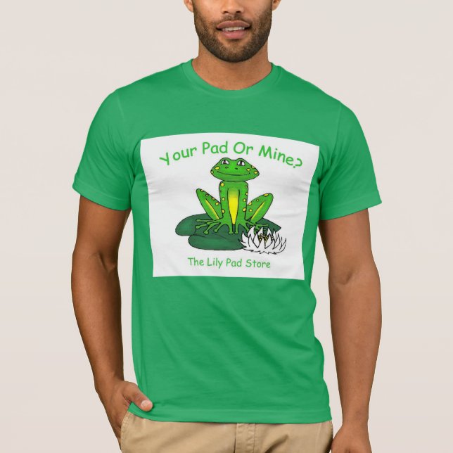 T-shirt Votre Plafond ou le Mien - Vert Clair pour Hommes (Devant)