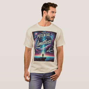 T-shirt Votre potentiel est illimité - Moti Galaxy inspiré