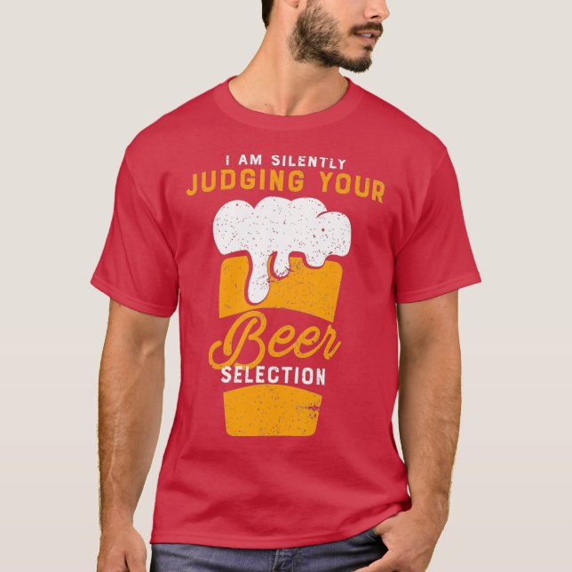 T-shirt Votre Sélection De Bières I Funny Bière Boire Arti (Devant)