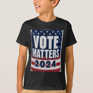 T-shirt Votre Sticker Poster Inspirationnel Vote S 2024
