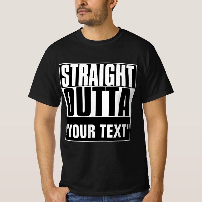 T-SHIRT "VOTRE TEXTE" (Devant)