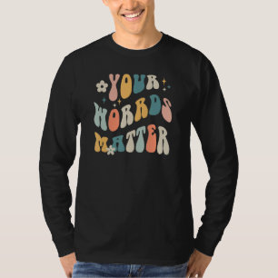 T-shirt Votre Thérapeute Orthophoniste Enseignant Spéciali