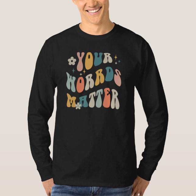 T-shirt Votre Thérapeute Orthophoniste Enseignant Spéciali (Devant)