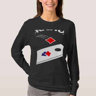 T-shirt Votre trou est mon objectif Cornhole Équipe Sac de