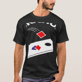 T-shirt Votre trou est mon objectif Cornhole Team Bean Bag