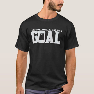 T-shirt Votre trou est mon objectif Joueur Jeu Rétro Cornh