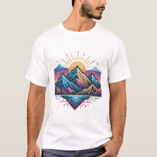 T-shirt Votre vague design moderne tendance