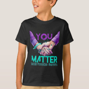 T-shirt Votre vie choisissez de continuer Prévention du su