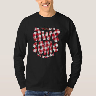 T-shirt Votre vie est géniale Citation de motivation à car