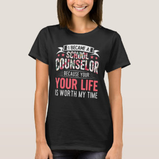 T-shirt Votre Vie Vaut La Peine Mon Heure Conseil De Conse