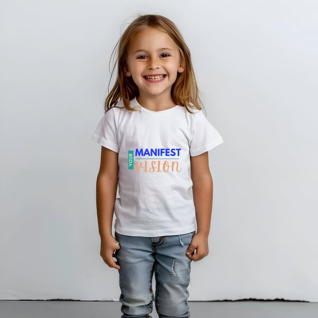 T-shirt Votre vision du manifeste (Créateur téléchargé)