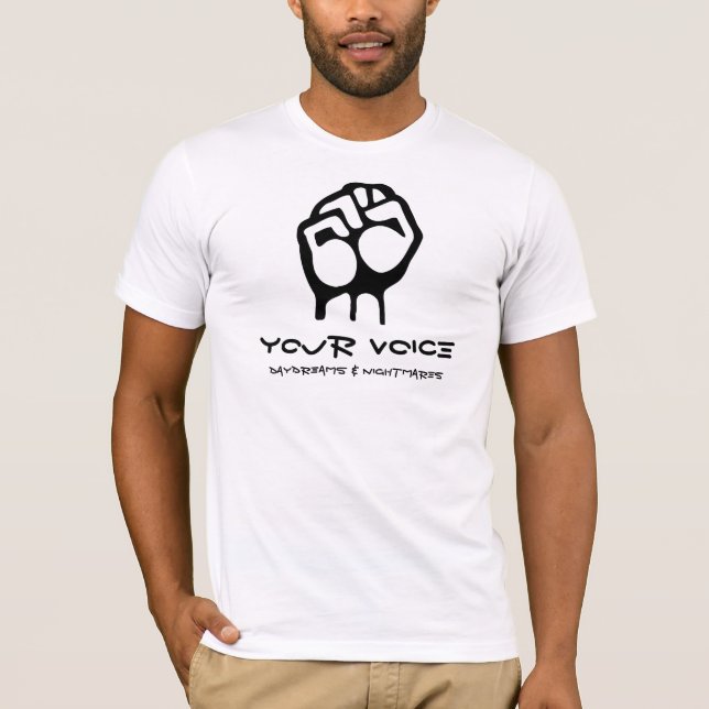 T-shirt Votre voix (Devant)