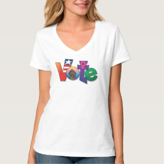 T-shirt "Votre vote, votre voix" - Personnalisé