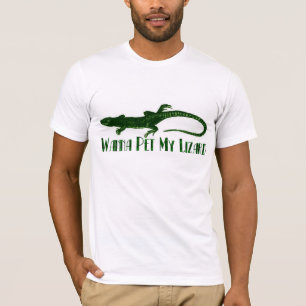T-shirt Voulez choyer mon lézard