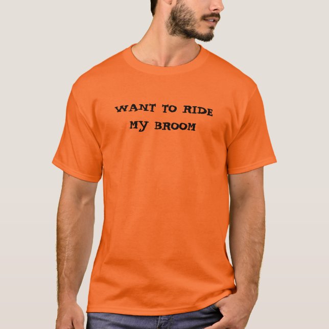 T-SHIRT VOULEZ MONTER MON BALAI (Devant)