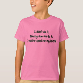 T-shirt Voulez parler à Nonni