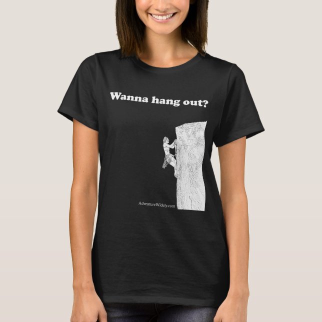 T-shirt Voulez traîner ? Femmes (Devant)