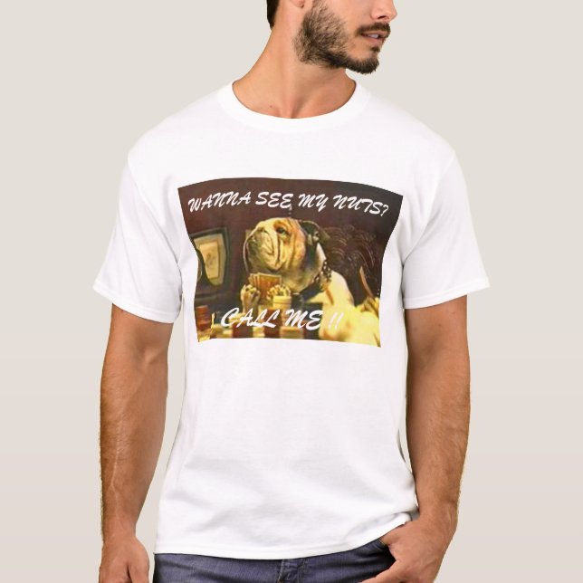 T-SHIRT VOULEZ VOIR MES ÉCROUS ? (Devant)
