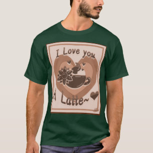 T-shirt Vous Aimez Un Latte 1