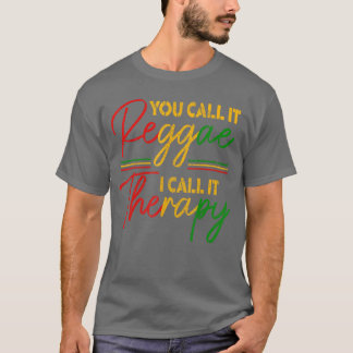 T-shirt Vous Appelez Ça Reggae Je L'appelle Itherapy Rasta