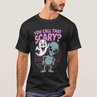 T-shirt Vous Appelez Cette Blague d'Halloween d'Alien Sarc