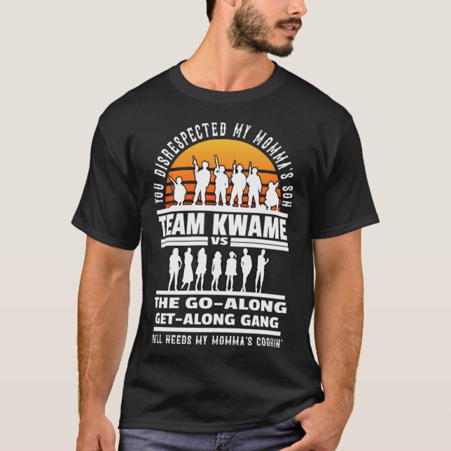 T-shirt Vous avez besoin de la Cuisine de ma maman (Devant)