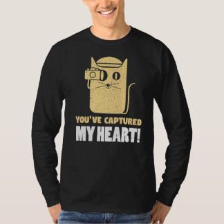 T-shirt Vous avez capturé mon cœur Photographie Photograph