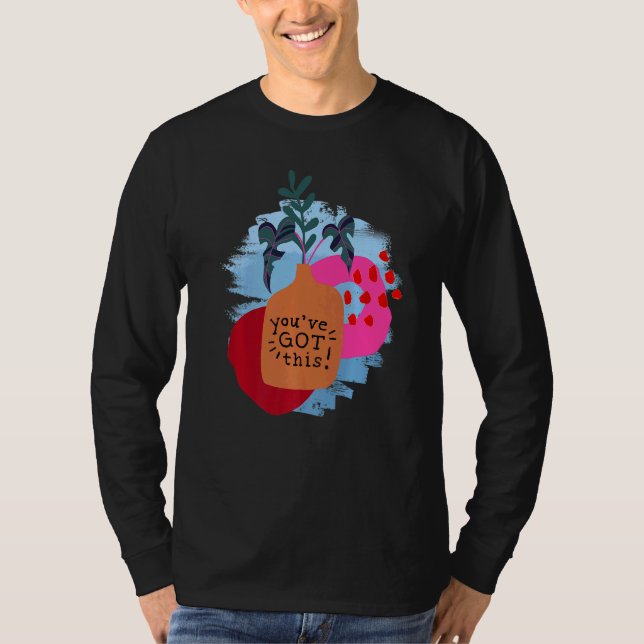 T-shirt Vous avez ce discours motivationnel et Abstrait (Devant)