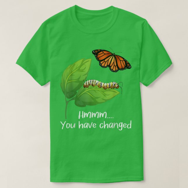 T-shirt Vous Avez Changé Papillon Lover Papillons Entomo (Design devant)