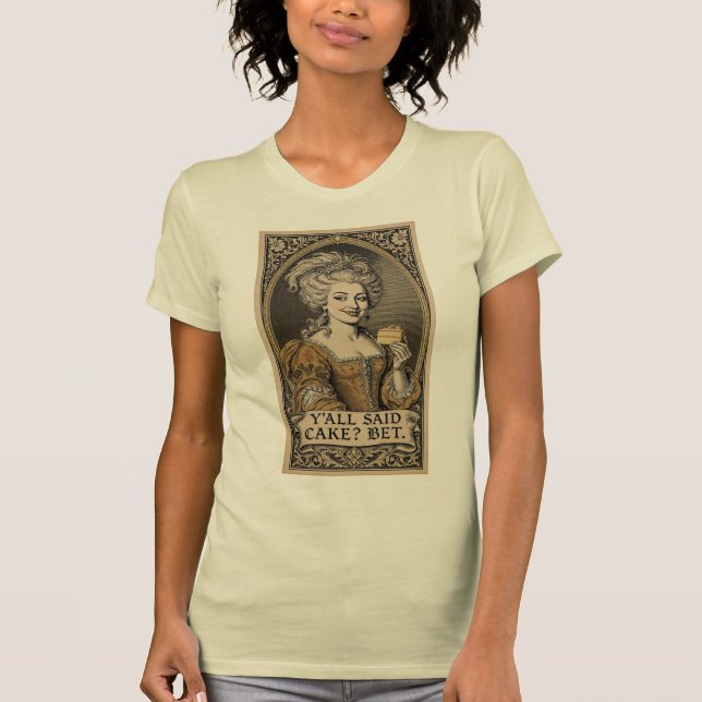 T-SHIRT VOUS AVEZ DIT GÂTEAU ? PARIE. (Devant)