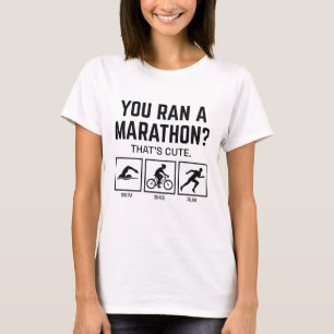 T-shirt Vous Avez Fait Un Marathon