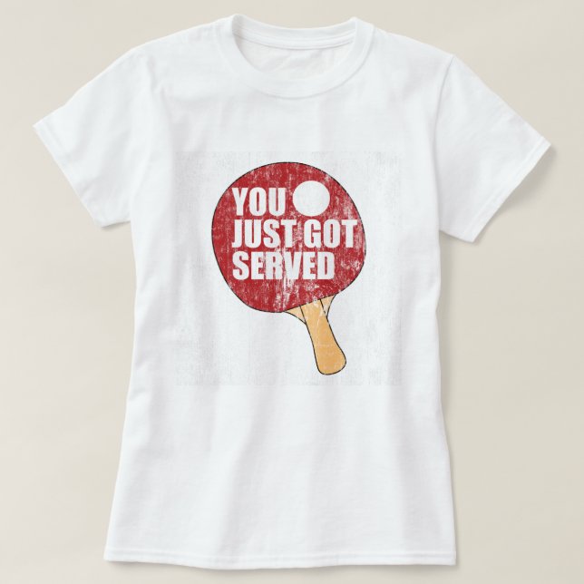 T-shirt Vous avez juste obtenu le DS servi (Design devant)
