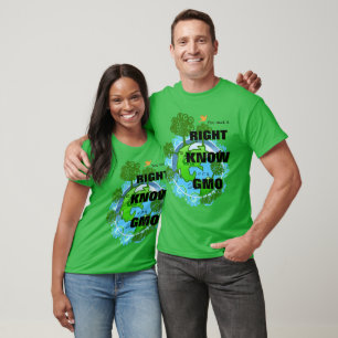 T-shirt Vous avez le droit de savoir si c'est OGM