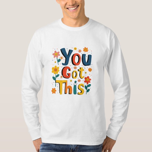 T-shirt Vous Avez Obtenu Ce Test D'Examen D'Enseignant Jou (Devant)
