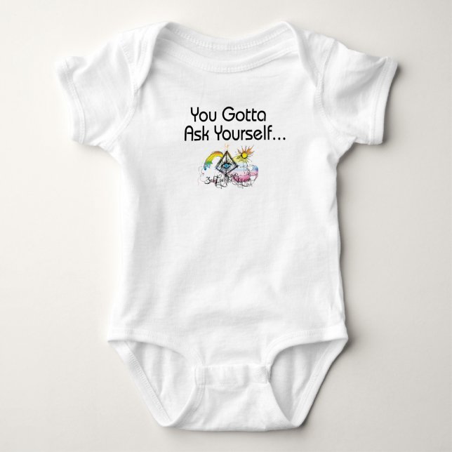 T-shirt Vous avez obtenu de vous demander (Devant)
