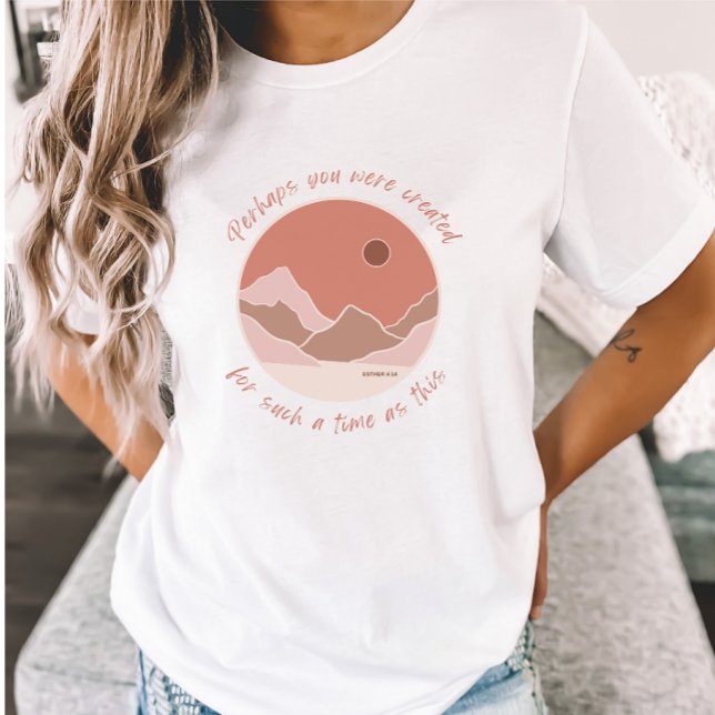 T-shirt Vous Avez Peut-Être Été Créé Chrétien De Pink Moun (Créateur téléchargé)