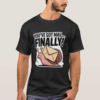 T-shirt Vous avez reçu un message enfin