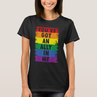 T-shirt Vous Avez Un Allié En Moi Fierté Lgbt
