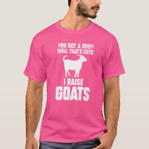 T-shirt Vous avez un chien bien c'est mignon Je lève des c